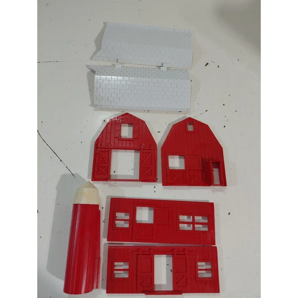 Plasticville BN-1 O/S Gauge Model Railroad Scenery Farm Barn